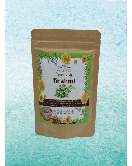 Brahmi in Polvere - Trattamento Vegetale per Capelli
