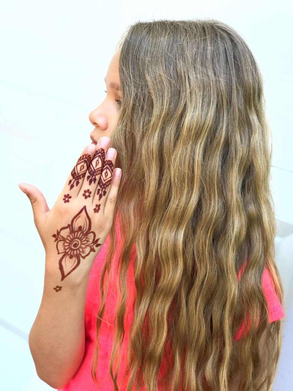 50 Henna-Tattoo-Nachsorgekarten – Mit Pflegetipps Für Langanhaltende Designs